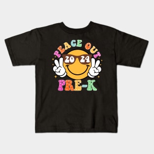 Peace Out School, Last Day of School, End of School Pre-K Kids T-Shirt